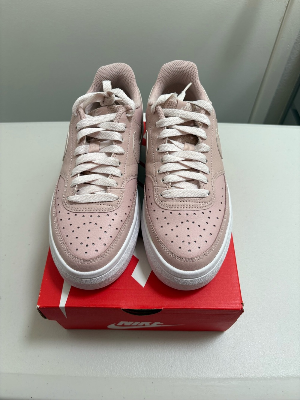 Nike Court Vision Alta - Pink Oxford - 7